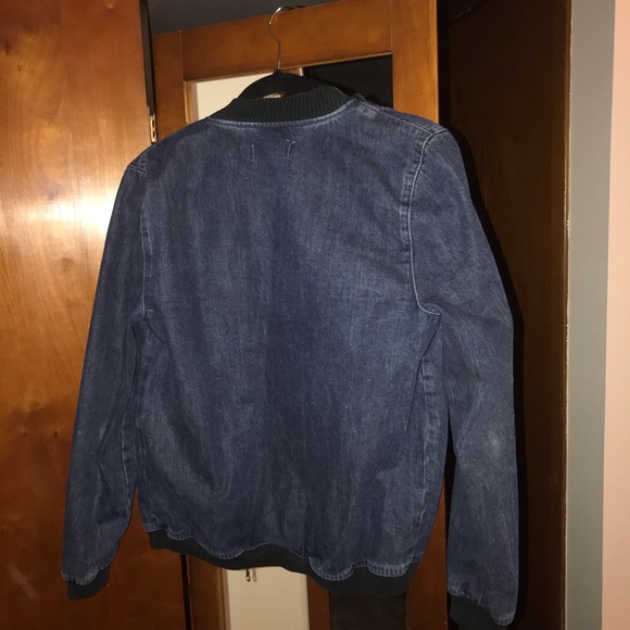 Denim Bomber Jacket - Picture 2 of 4